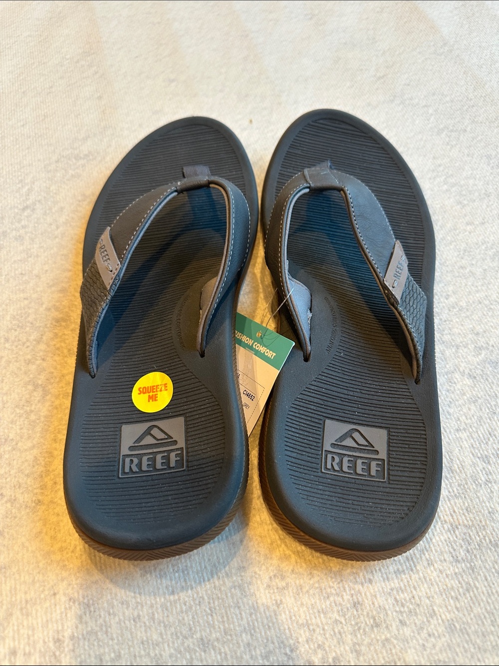 Brand new reef flip flops